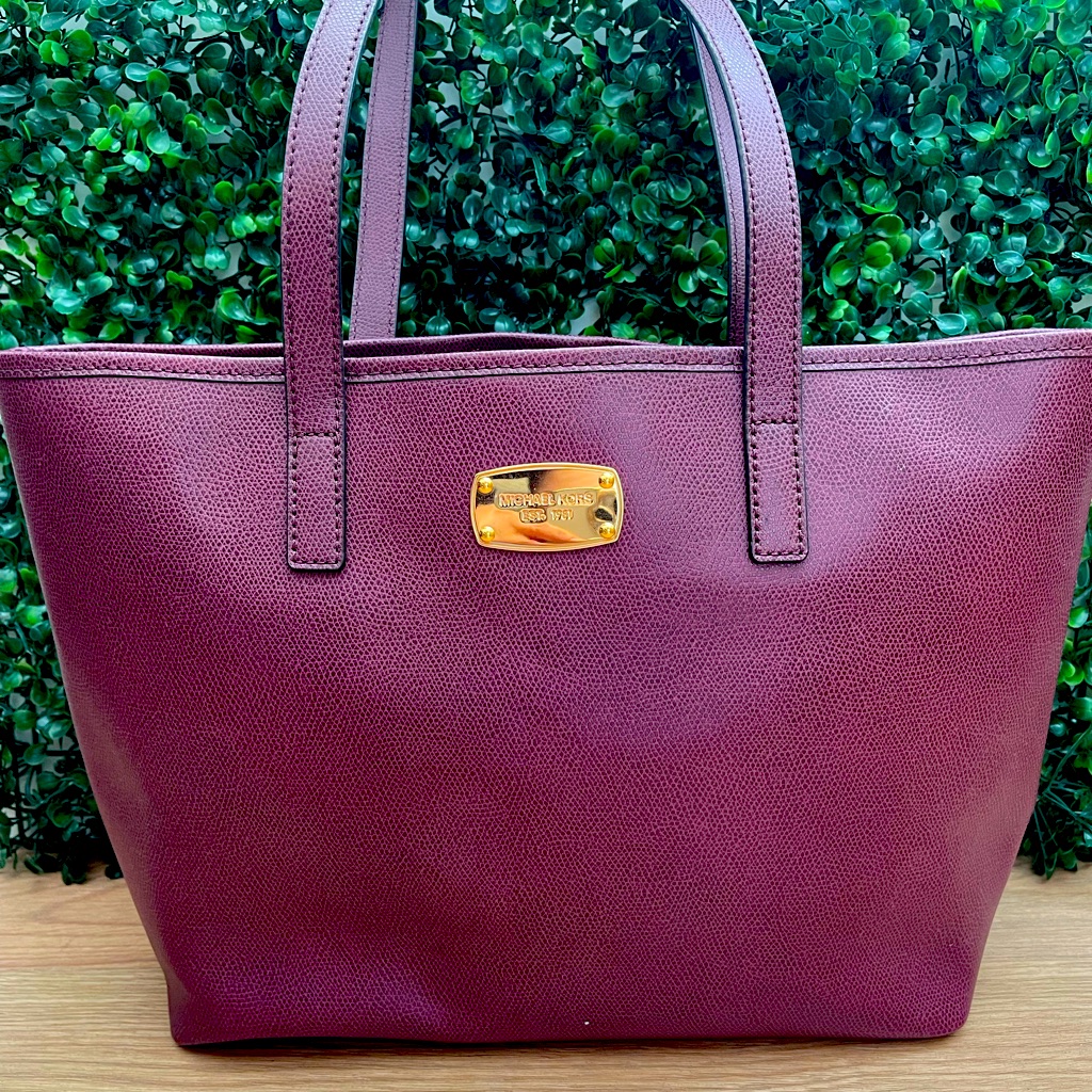 Michael Kors Burgundy Shoulder Bag